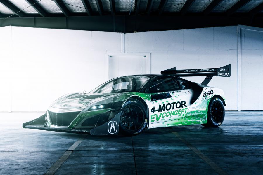  Acura NSX EV Concept 2016 года  (фото 6 из 7)